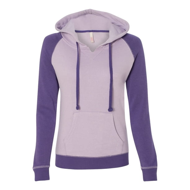 MV Sport W17127 Women's Harper Raglan Hooded Pullover Sweatshirt MV Sport W17127 Women's Harper Raglan Hooded Pullover Sweatshirt